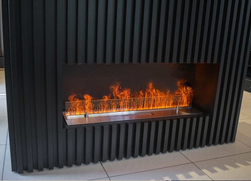 Электроочаг Schönes Feuer 3D FireLine 800 со стальной крышкой в Воронеже